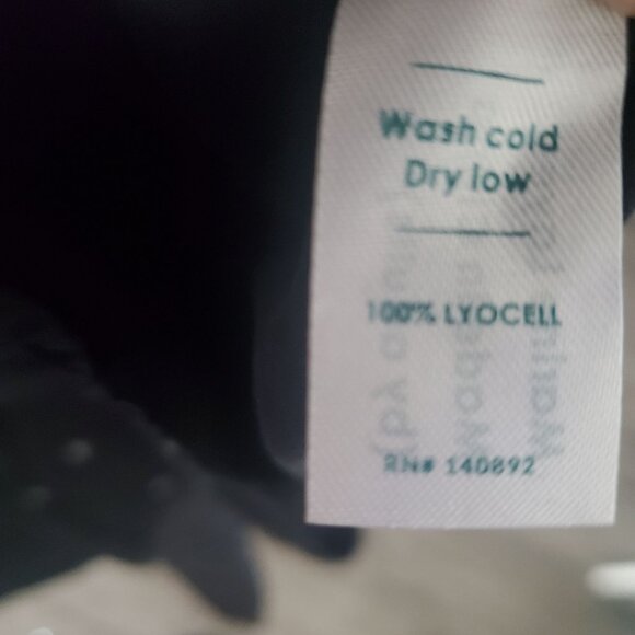 Marine Layer Sahara LS Relaxed womens Shirt Starry print sz medium black button - Picture 8 of 16